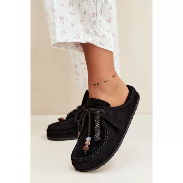  Damenhausschuhe BOTO 5002 SCHWARZ 