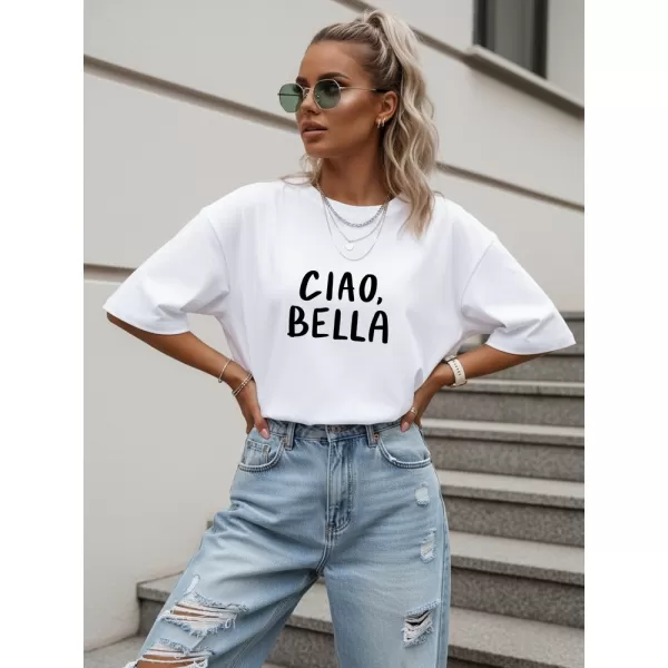  Damen-T-Shirt DSTREET NX9002RY-WH-O WEIß 