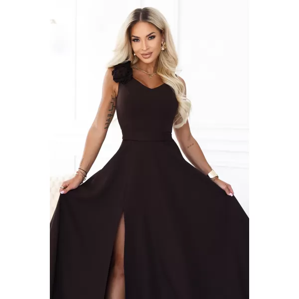  Kleid NUMOCO 643-10 SCHOKOLADENBRAUN 