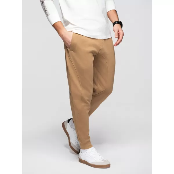  Herren-Jogginghose OMBRE OM-PABS-0305 BRAUN 