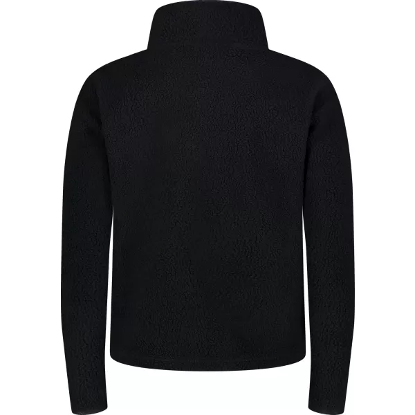  Fleece-Sweatshirt für Damen NORDBLANC BOLETUS NBSFL8378 SCHWARZ 