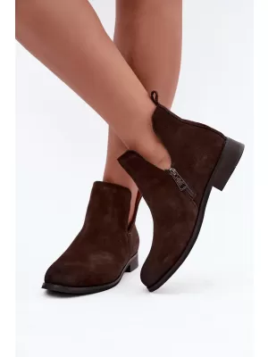 Damen-Stiefeletten VINCEZA 133142 LEDER