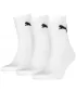 Socken PUMA SHORT CREW 3P UNISEX 90611004 WEIß