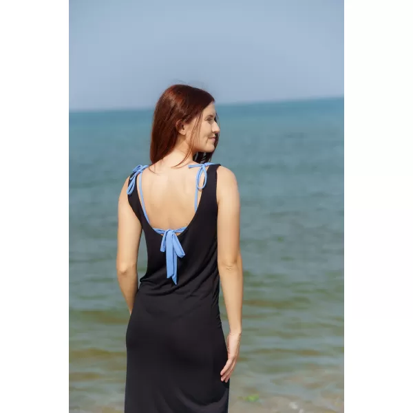  Kleid NORDBLANC LINA NBSLD8249 SCHWARZ 