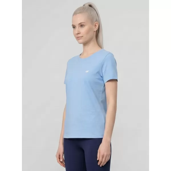  Damen-T-Shirt 4F WMM00TTSHF3308 DENIM 