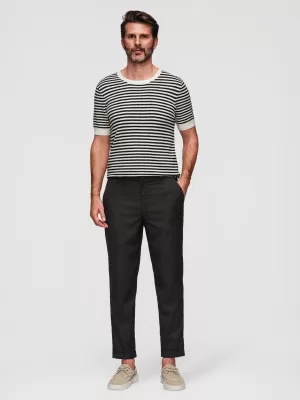 Chino-Hose für Herren OMBRE P1525 SCHWARZ