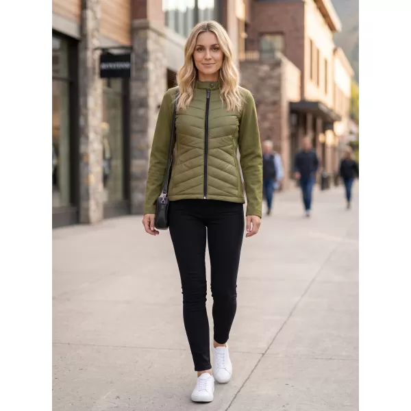  Hybridjacke für Damen MALFINI PREMIUM CROSS 556 AVOCADOGRÜN 