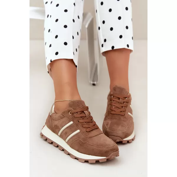  Damen-Sneaker D&A LR62-7101 BEIGE 