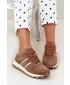 Damen-Sneaker D&A LR62-7101 BEIGE