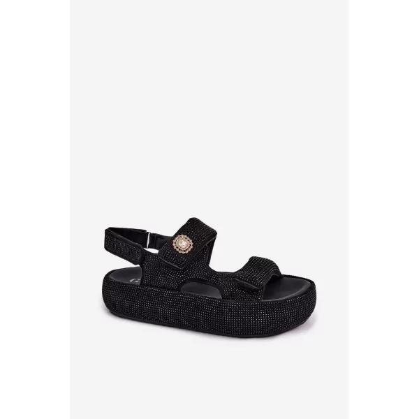  Damensandalen GOE TT2N4102 SCHWARZ 