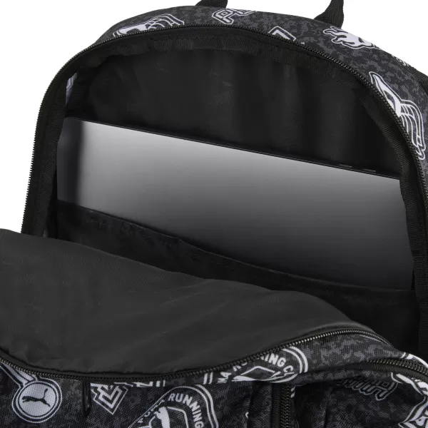  Rucksack PUMA ACADEMY AOP BACKPACK 09115025 PUMA BLACK/RUNNING ICONS AOP 