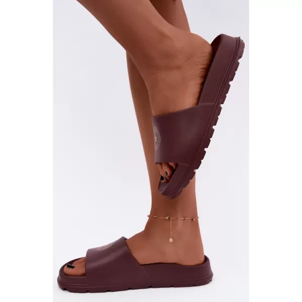  Damenhausschuhe BIG STAR SHOES UU274075 WEIN 