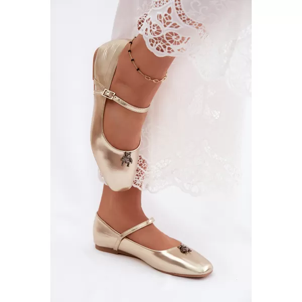  Ballerinas für Damen BOTO 6672 GOLD 