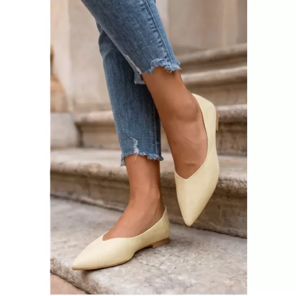  Ballerinas für Damen BOTO JH597 GELB 