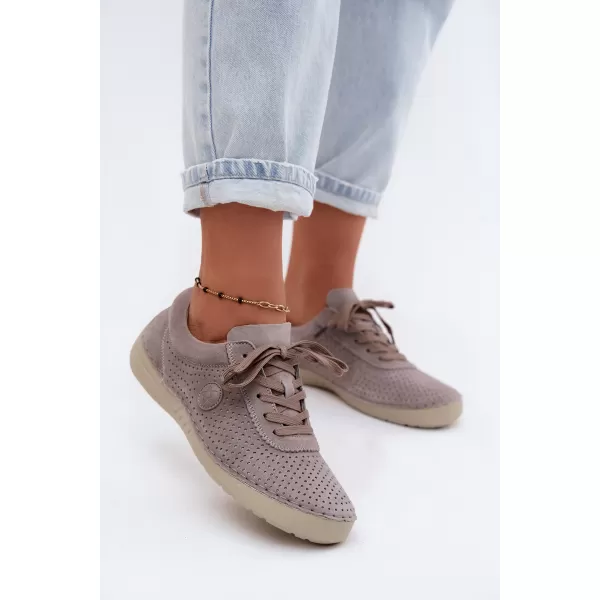  Damen-Stiefeletten BOTO 26PB18-121 TAUPE 