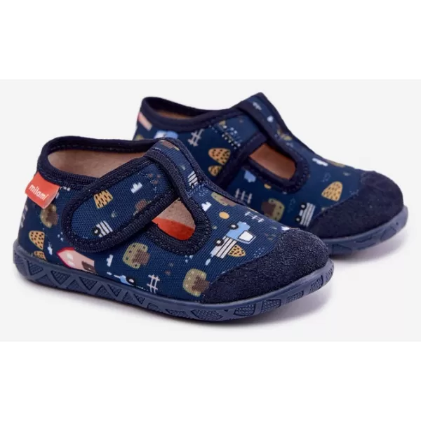  Kinderhausschuhe MILAMI 112/BR-72 BLAU 