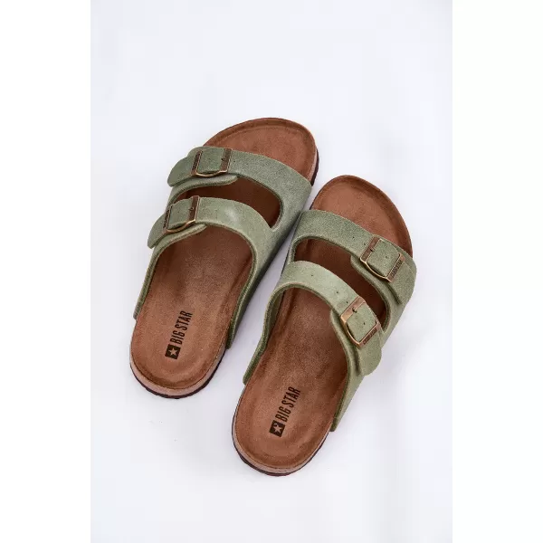  Damenhausschuhe BIG STAR SHOES RR274A393 GRÜN 