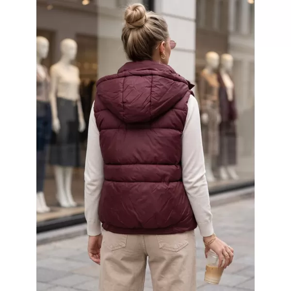  Damenweste DSTREET TY5974 BURGUND 