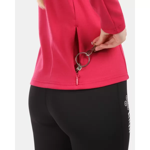  Fleece-Sweatshirt für Damen KILPI MONTALE-W 1L0204KI ROSA 