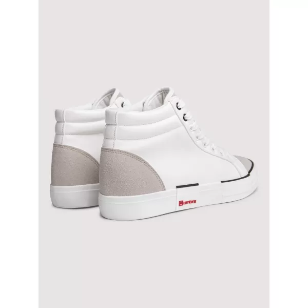  Knöchelsneaker für Herren OMBRE OM-FOTH-0240 WEIß UND BEIGE 