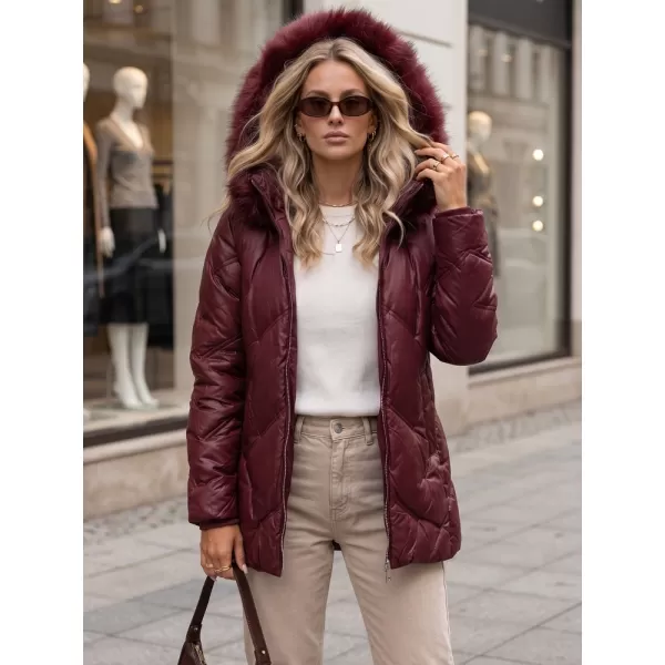  Damenjacke DSTREET TY5813 BURGUND 