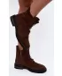 Damen-Stiefeletten D&A CR62-3335 BRAUN