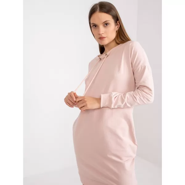  Kleid BASIC FEEL GOOD AP-SK-A-006.73 LEUCHTEND ROSA 