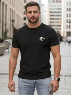Herren-T-Shirt DSTREET NX0148R-BK SCHWARZ