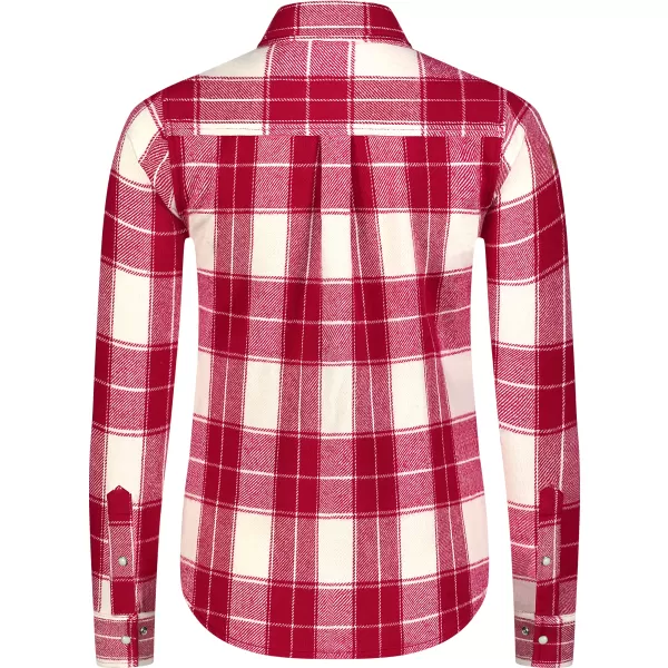  Flanellhemd für Damen NORDBLANC WILLOW NBSSL8371 ROT 