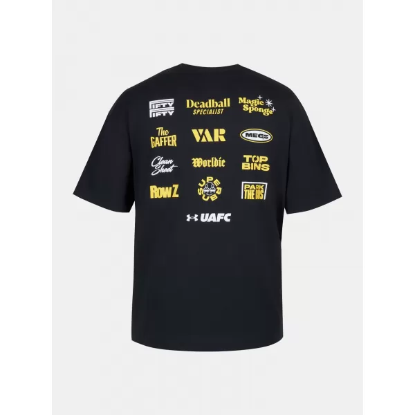  Herren-T-Shirt UNDER ARMOUR M GFB MULTI COLOR HWT SS 6010362-001 SCHWARZ 