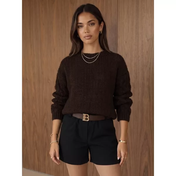  Damenpullover DSTREET MY2593 BRAUN 