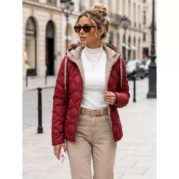  Damenjacke DSTREET TY5885 BURGUND 