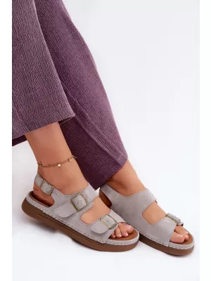 Damensandalen VINCEZA 79620 GRAU