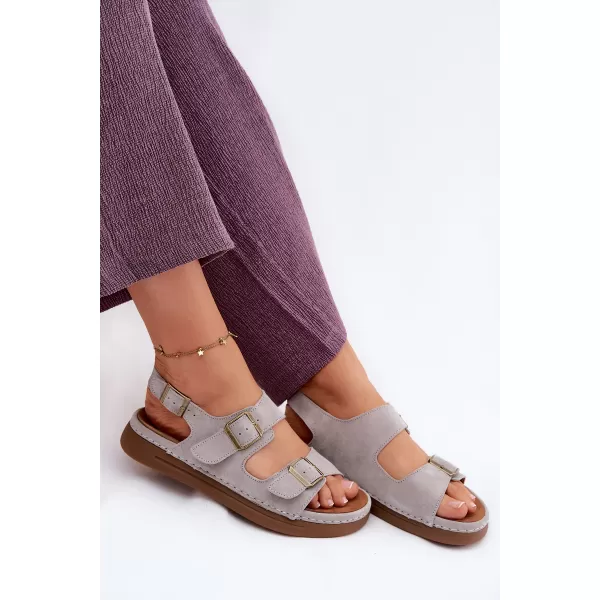  Damensandalen VINCEZA 79620 GRAU 