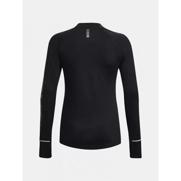  Damen-T-Shirt UNDER ARMOUR UA OUTRUN THE COLD LS 1373208-001 SCHWARZ 