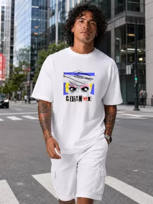 Herren-T-Shirt DSTREET NX1037R-WH-O WEIß