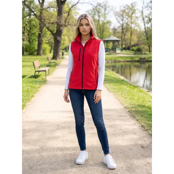  Fleeceweste für Damen ALTISPORT ALW002525 ROT 