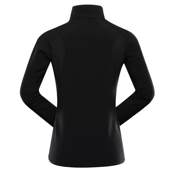  Damen-Sweatshirt ALPINE PRO MORWA SCHWARZ 