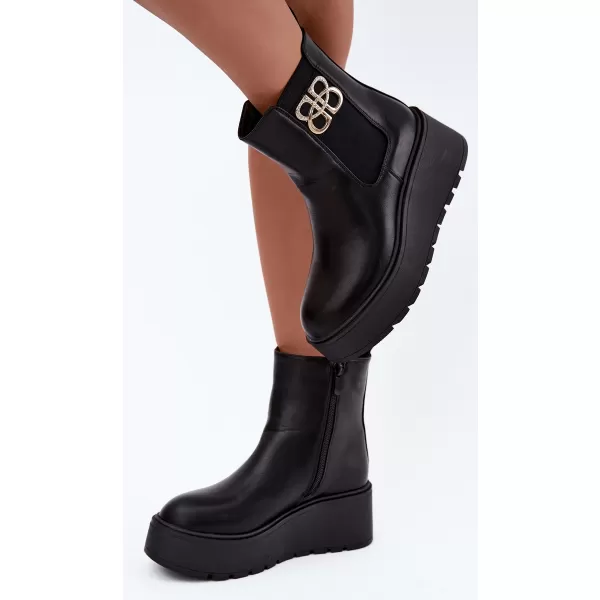  Damenschuhe BOTO NS573 SCHWARZ 