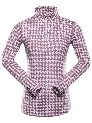 Schnell trocknendes Damen-T-Shirt ALPINE PRO STANSA 2 TRAUBENNEKTARVARIANTE PA