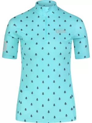 Damen-Radtrikot NORDBLANC TREES NBSLF8085 BLAU