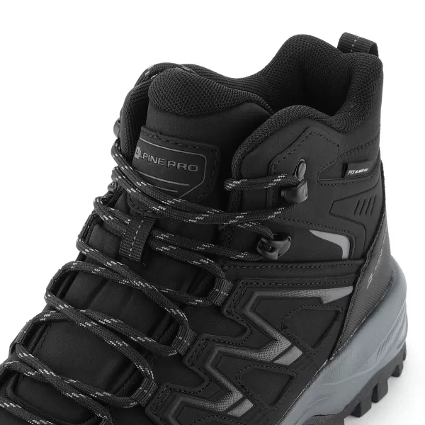  Outdoor-Stiefeletten ALPINE PRO ZARGE SCHWARZ 