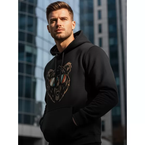  Herren-Sweatshirt DSTREET NX0041B-BK SCHWARZ 