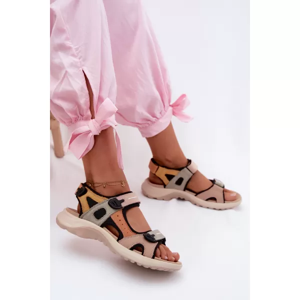  Damensandalen EVENTO 26SD18-56 SCHWARZ/ORANGE 