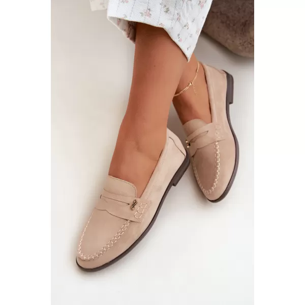  Damenmokassins BOTO G523 BEIGE 