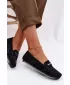 Damenmokassins S.BARSKI LR61-7029 SCHWARZ