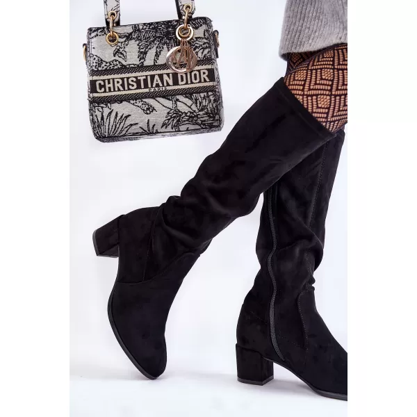  Damenstiefel SERGIO LEONE KZ205 SCHWARZ 