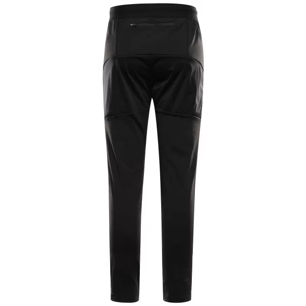  Softshellhose für Herren ALPINE PRO ABAR 2 SCHWARZ 