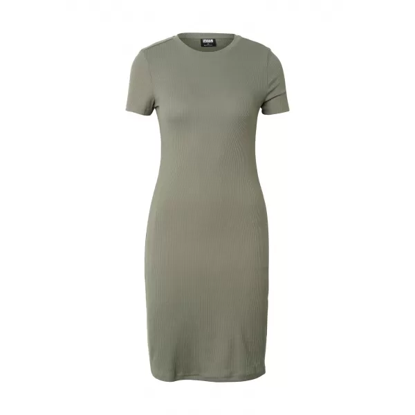  Kleid URBAN CLASSICS TB8275 BLASSES OLIV 