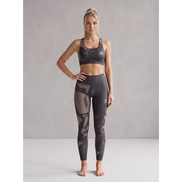  Lange Premium-Leggings für Damen (neue Größen) ALTISPORT VOJ/ALW080LEG05 DUNKELBRAUN 